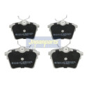 Kit pastiglie freno, Freno a disco PP0606AF JAPANPARTS