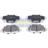 Kit pastiglie freno, Freno a disco PP264AF JAPANPARTS