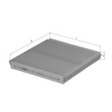 Filtro, Aria abitacolo LA234 NAGARES