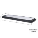 Filtro, Aria abitacolo LA862S NAGARES
