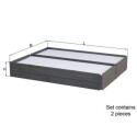Filtro, Aria abitacolo LA896S NAGARES