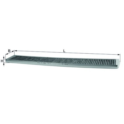 Filtro, Aria abitacolo LAK102 NAGARES