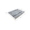 Filtro, Aria abitacolo LAK1198 NAGARES