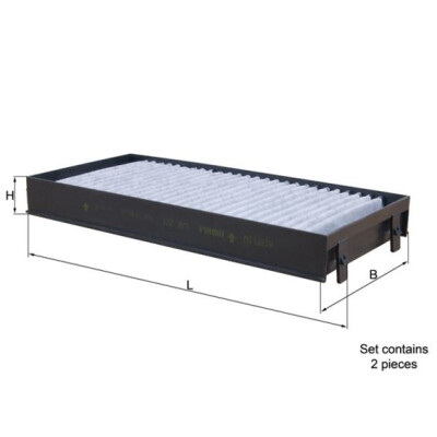 Filtro, Aria abitacolo LAK221S NAGARES