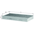 Filtro, Aria abitacolo LAK232 NAGARES