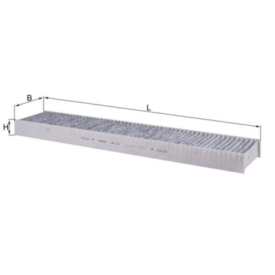 Filtro, Aria abitacolo LAK242 NAGARES