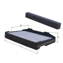 Filtro, Aria abitacolo LAK255 NAGARES