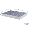 Filtro, Aria abitacolo LAK292S NAGARES