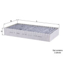 Filtro, Aria abitacolo LAK295S NAGARES