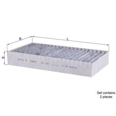 Filtro, Aria abitacolo LAK295S NAGARES