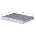 Filtro, Aria abitacolo LAK297 NAGARES