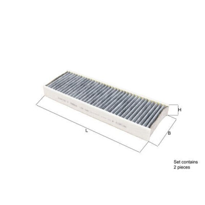 Filtro, Aria abitacolo LAK428S NAGARES