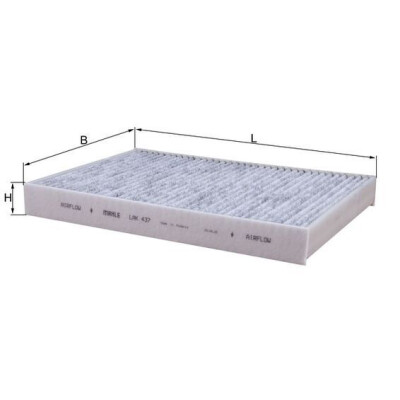 Filtro, Aria abitacolo LAK437 NAGARES