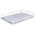 Filtro, Aria abitacolo LAK463 NAGARES