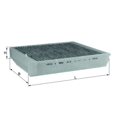 Filtro, Aria abitacolo LAK54 NAGARES