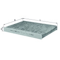 Filtro, Aria abitacolo LAK63 NAGARES