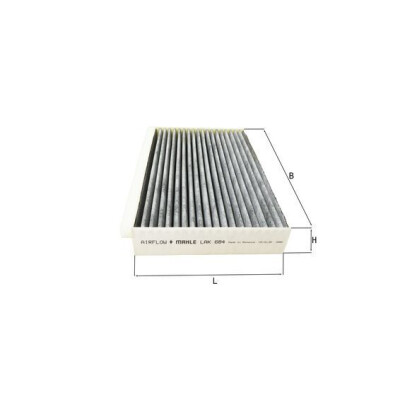 Filtro, Aria abitacolo LAK684 NAGARES