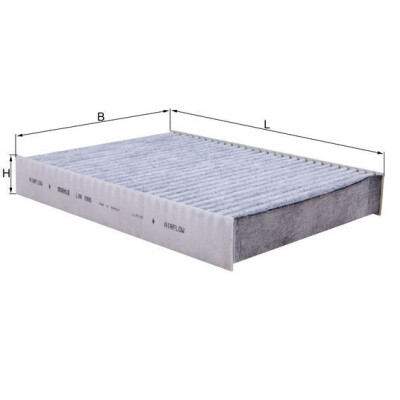 Filtro, Aria abitacolo LAK686 NAGARES