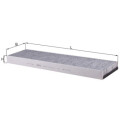 Filtro, Aria abitacolo LAK70 NAGARES