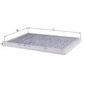Filtro, Aria abitacolo LAK81 NAGARES