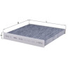Filtro, Aria abitacolo LAK859 NAGARES