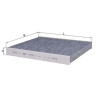 Filtro, Aria abitacolo LAK888 NAGARES