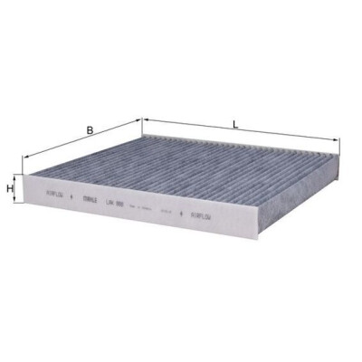 Filtro, Aria abitacolo LAK888 NAGARES