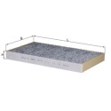 Filtro, Aria abitacolo LAK93 NAGARES