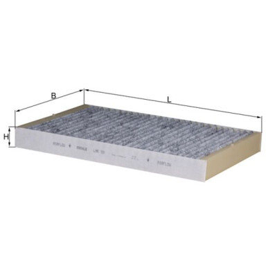 Filtro, Aria abitacolo LAK93 NAGARES