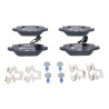 Kit pastiglie freno, Freno a disco 13046027682 ATE
