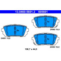 Kit pastiglie freno, Freno a disco 13046056012 ATE