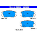 Kit pastiglie freno, Freno a disco 13046056392 ATE