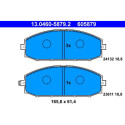 Kit pastiglie freno, Freno a disco 13046058792 ATE