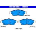 Kit pastiglie freno, Freno a disco 13046058882 ATE