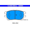 Kit pastiglie freno, Freno a disco 13046058942 ATE