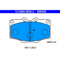 Kit pastiglie freno, Freno a disco 13046059352 ATE