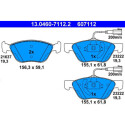 Kit pastiglie freno, Freno a disco 13046071122 ATE