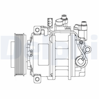 Compressore, climatizzatore CS20475 DELPHI
