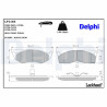 Kit pastiglie freno, Freno a disco LP1164 DELPHI