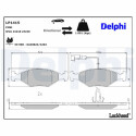 Kit pastiglie freno, Freno a disco LP1415 DELPHI