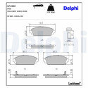 Kit pastiglie freno, Freno a disco LP1526 DELPHI