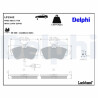 Kit pastiglie freno, Freno a disco LP1542 DELPHI