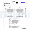 Kit pastiglie freno, Freno a disco LP1706 DELPHI