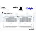 Kit pastiglie freno, Freno a disco LP1808 DELPHI