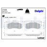 Kit pastiglie freno, Freno a disco LP1808 DELPHI