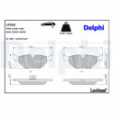 Kit pastiglie freno, Freno a disco LP555 DELPHI