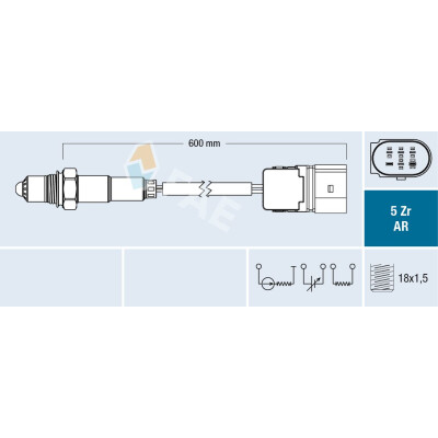 Sonda lambda 75013 FAE