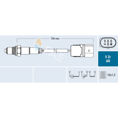 Sonda lambda 75019 FAE