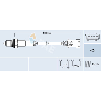Sonda lambda 77167 FAE