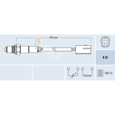 Sonda lambda 77214 FAE